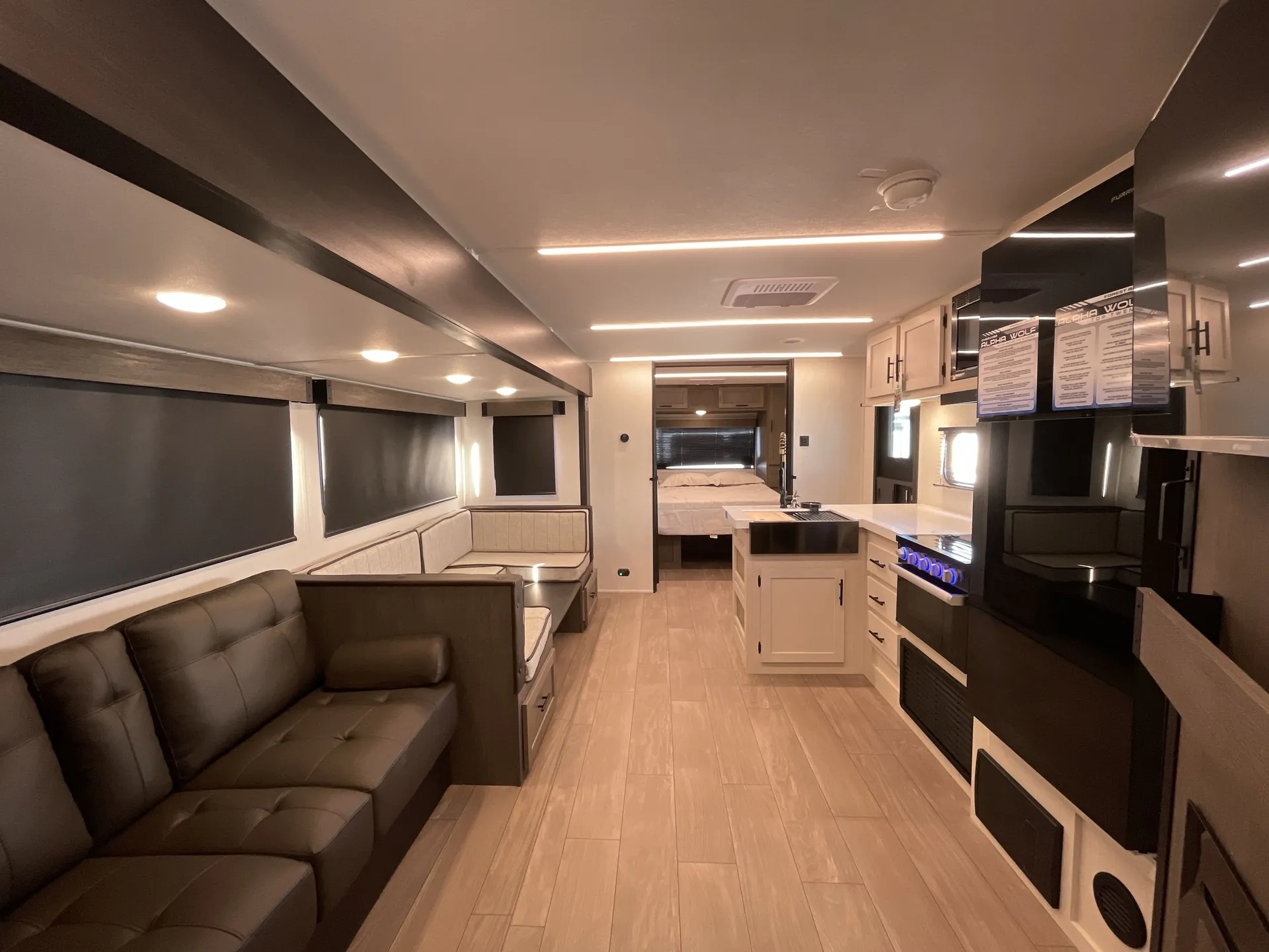 2026 Forest River Alpha Wolf 29TB — living area main