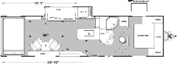 Eclipse Attitude 3016GS floor plan