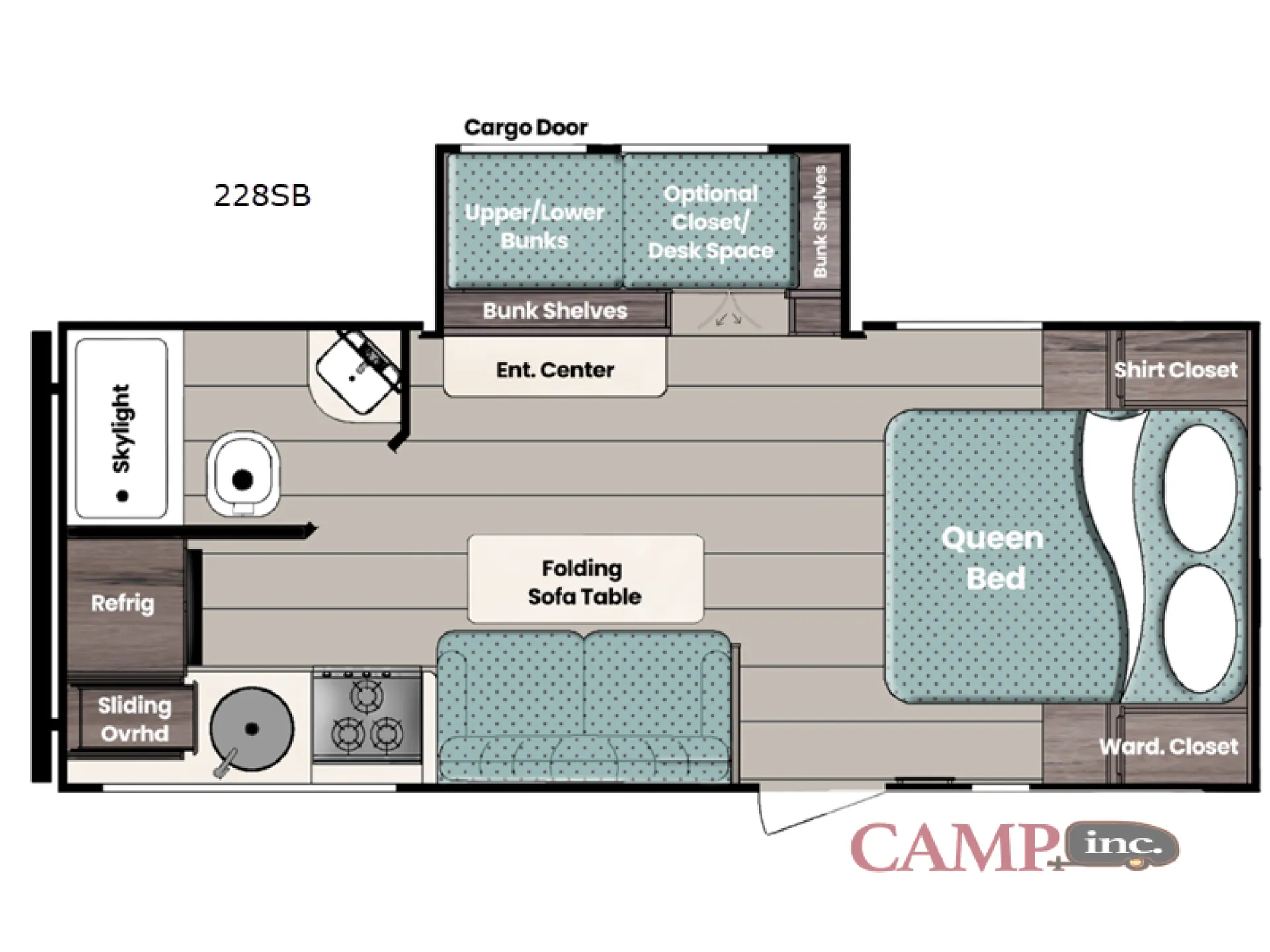 2026 Gulf Stream RV Ameri-Lite Ultra Lite 228SB - Photo 3