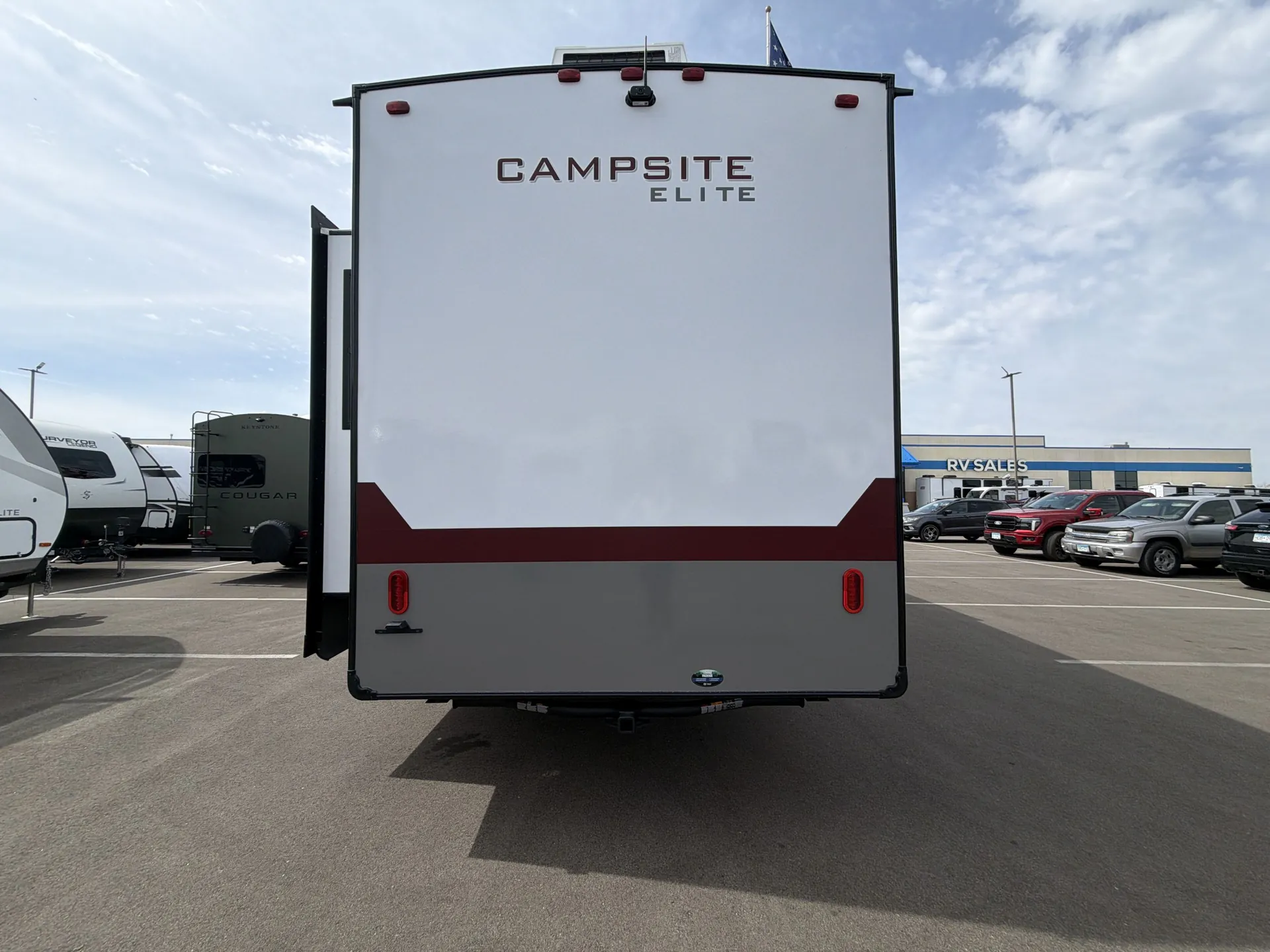 2026 Forest River Campsite Elite 36AK — backside