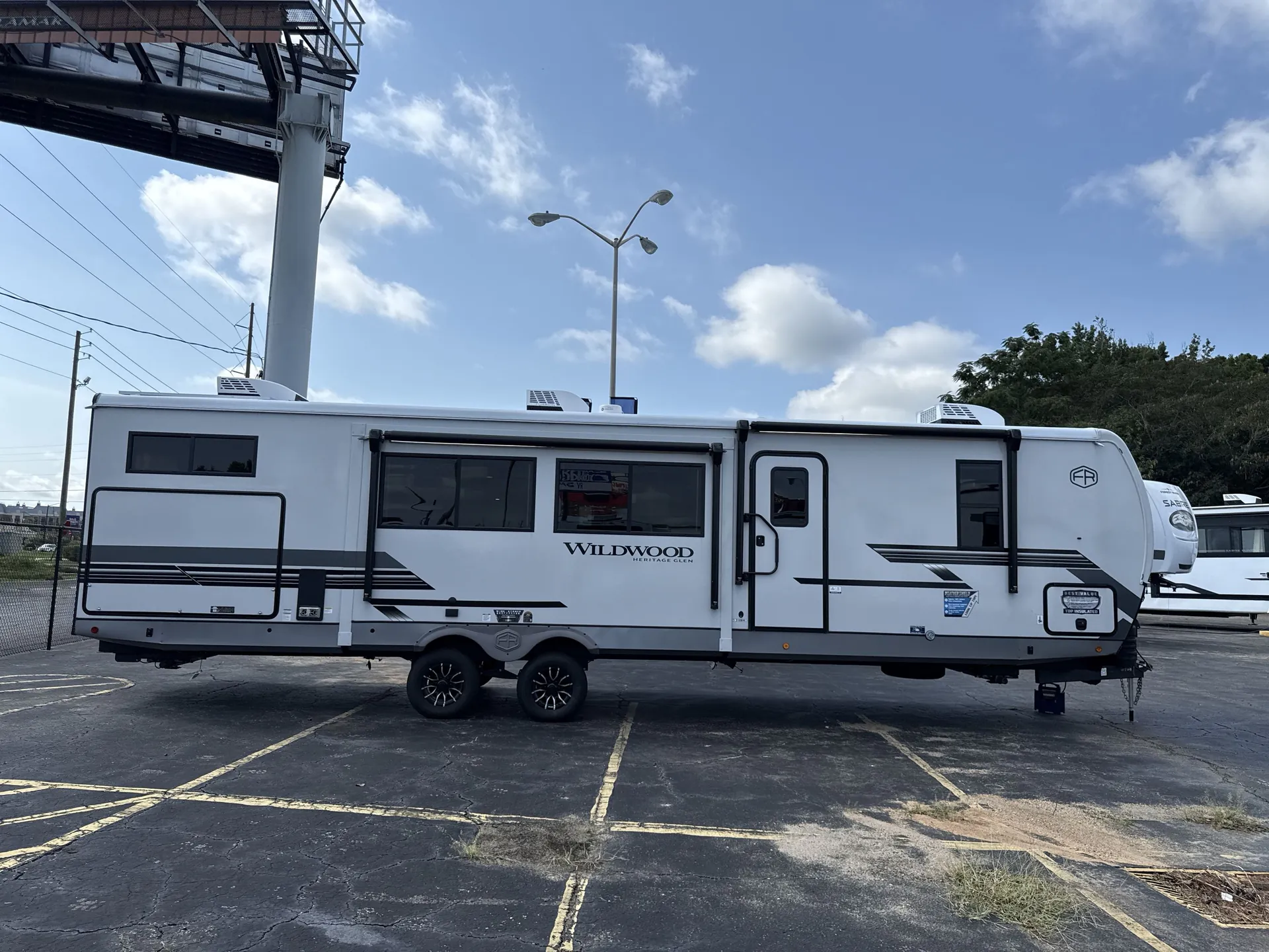 2027 Forest River Wildwood Heritage Glen 310BHI — campside