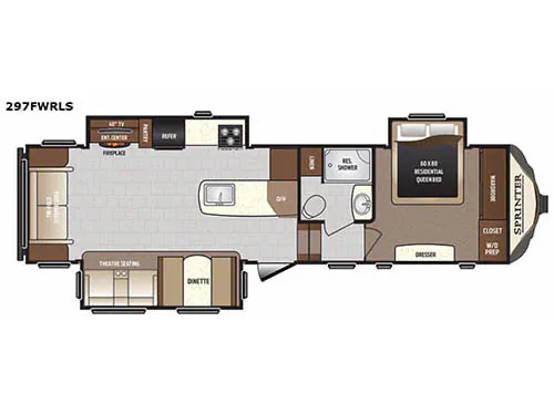 2017 Keystone Sprinter 297FWRLS - Photo 3