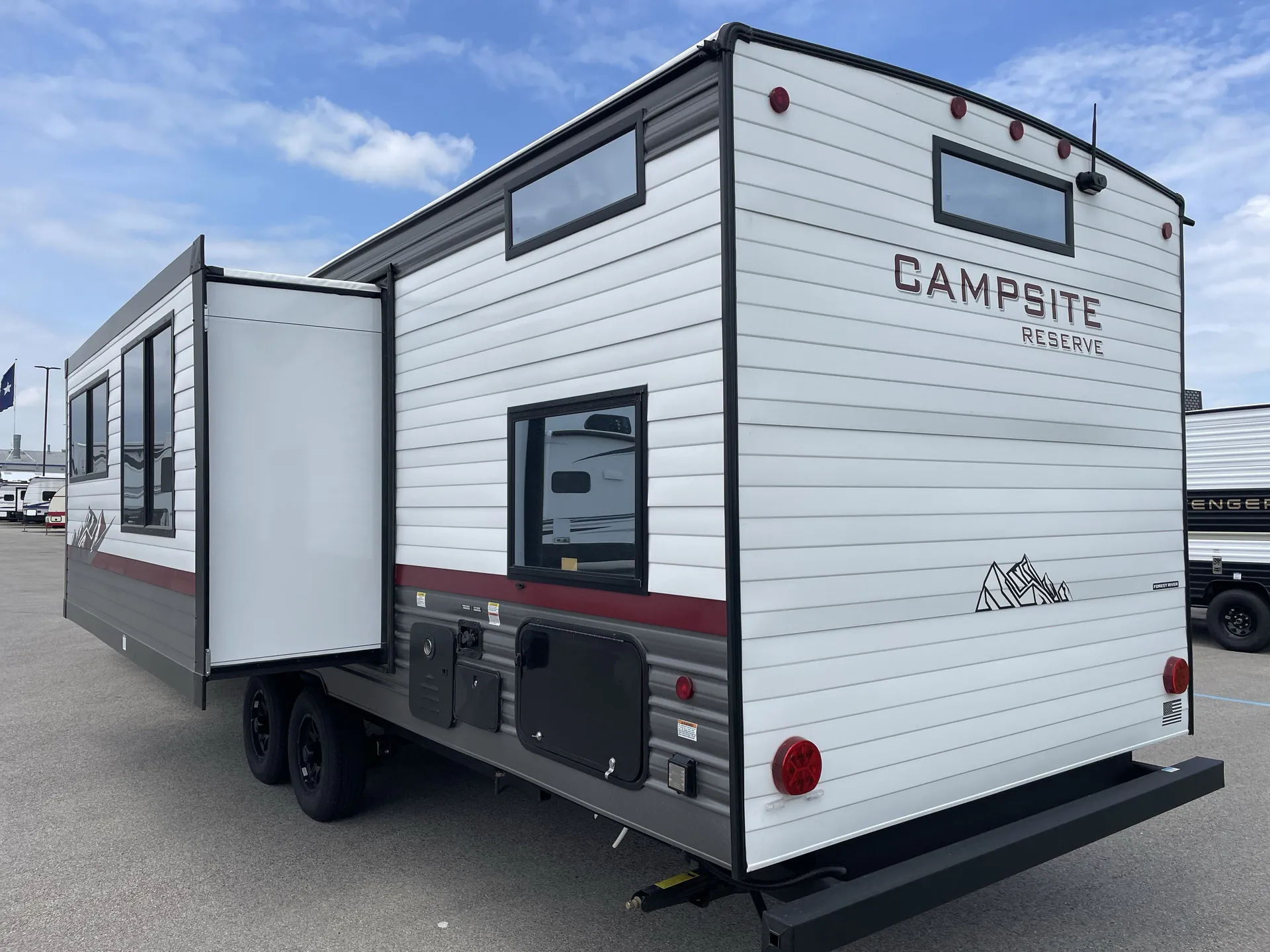 2027 Forest River Campsite Reserve 29TJ — off campside