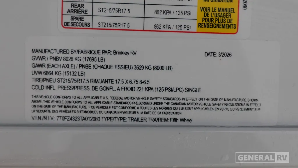 2026 Brinkley Model Z 3610, Photos photo 47