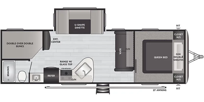 2019 Keystone Springdale 275BH - Floor plan