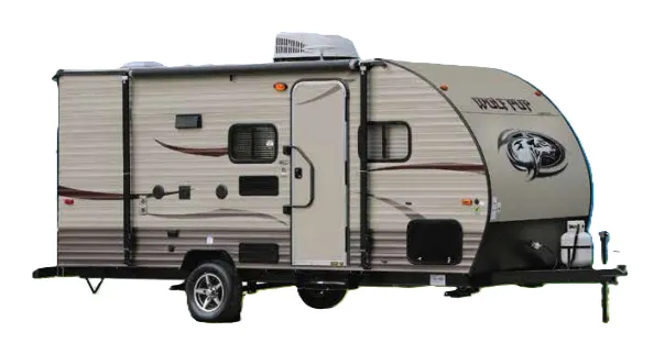 Forest River Cherokee Wolf Pup 16BHS exterior