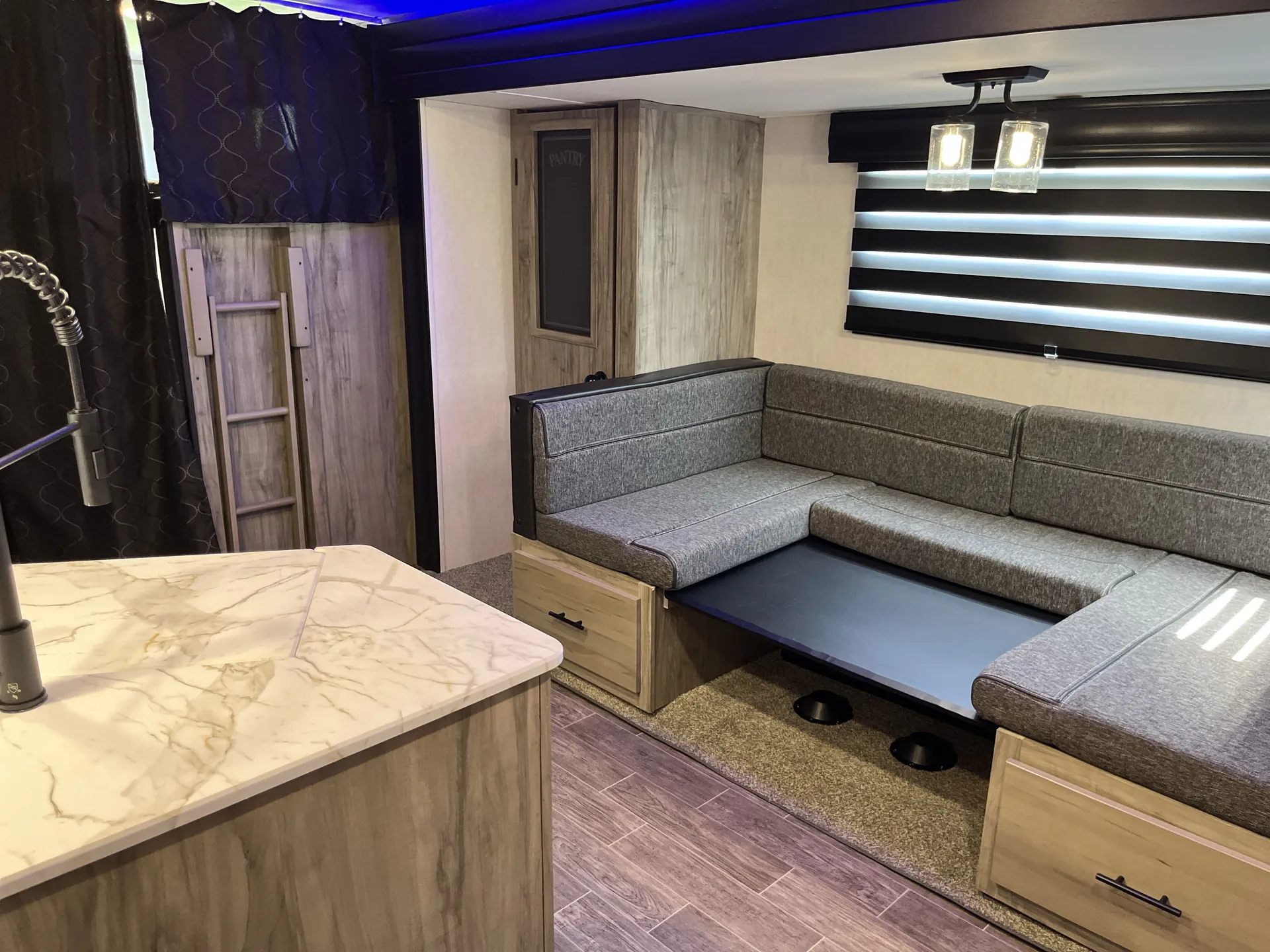 2022 Forest River Cherokee Alpha Wolf 23DBH-L — living area main