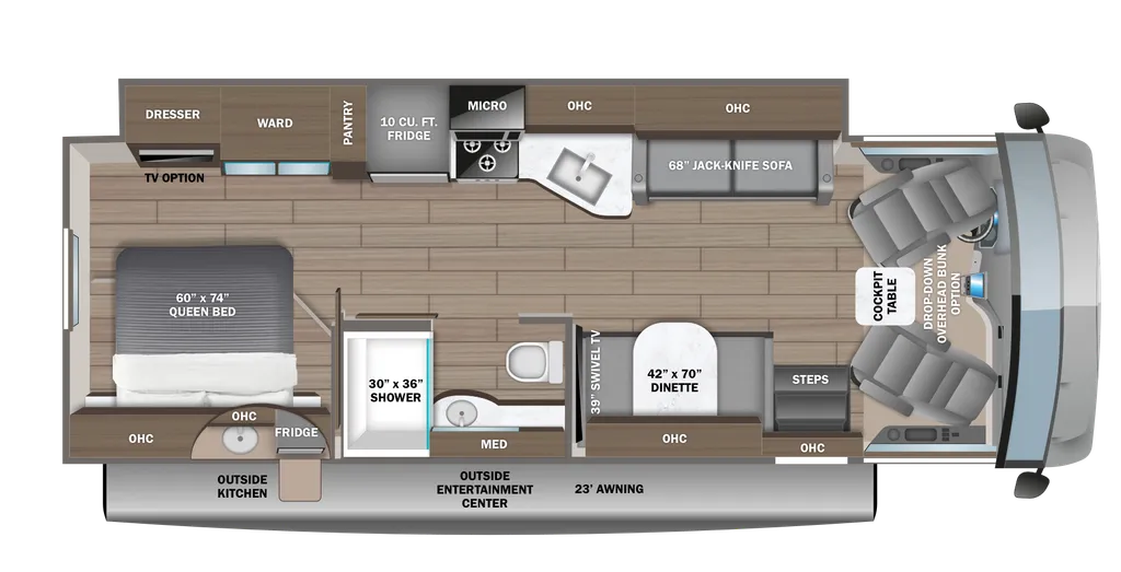 2026 Jayco Alante 29S floor plan