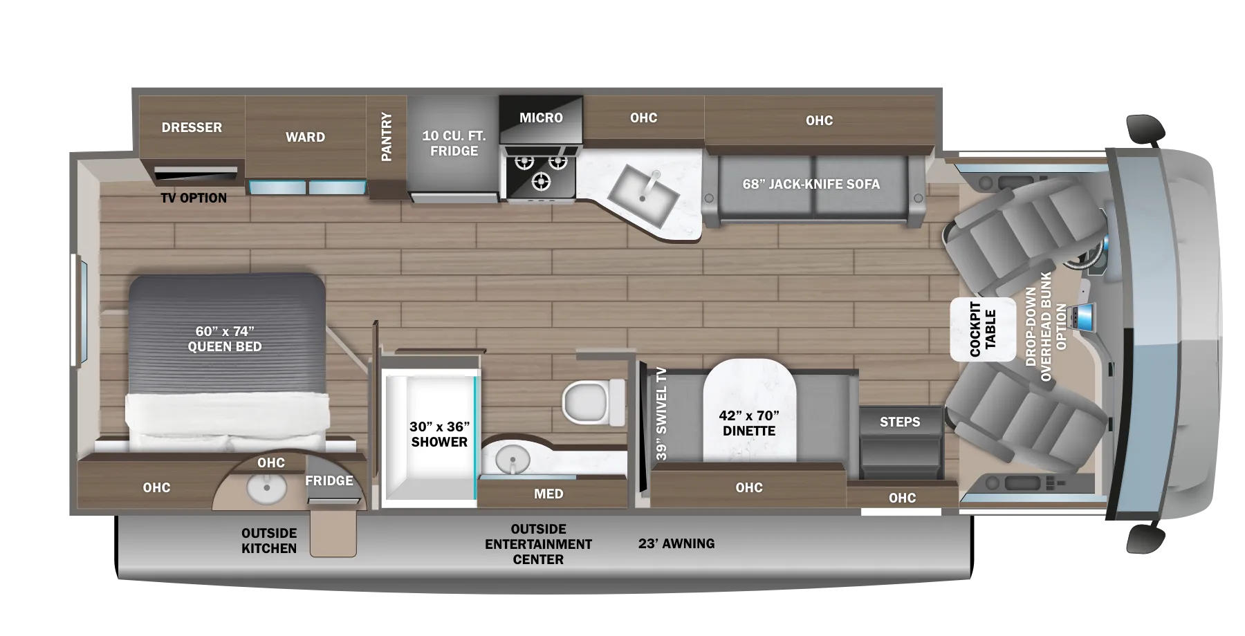 2026 Jayco Alante 29S - Floor plan