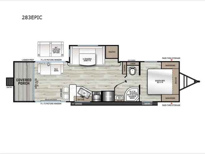 2025 Coachmen Catalina Legacy Edition 283EPIC - Photo 4