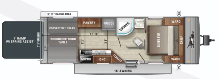 Jayco Jay Flight SLX 8 236TH exterior