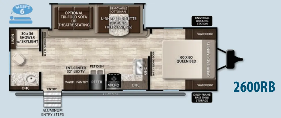Grand Design Imagine 2600RB exterior