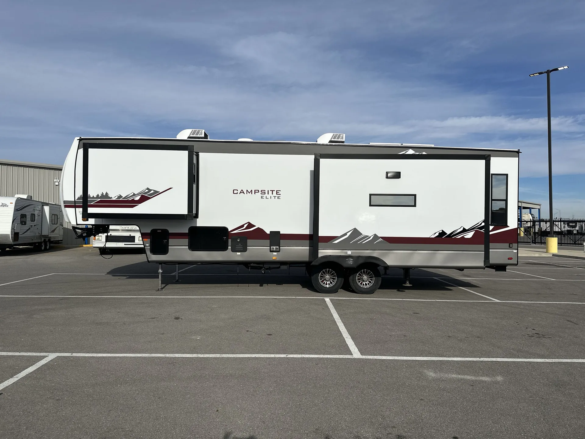 2026 Forest River Campsite Elite 32BAM — off campside