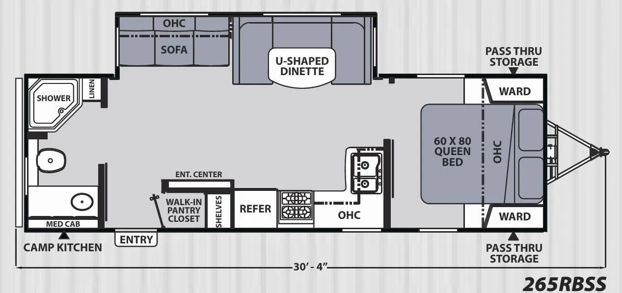 Coachmen Apex Ultra-Lite 265RBSS floor plan
