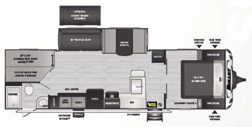 Keystone Bullet 290BHS exterior