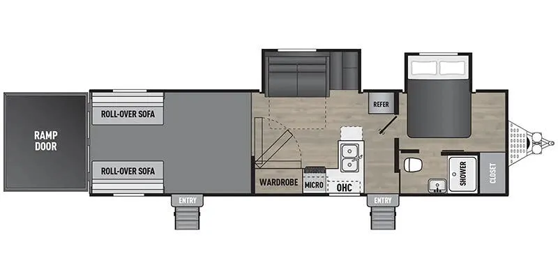 Coachmen Adrenaline 30GS floor plan