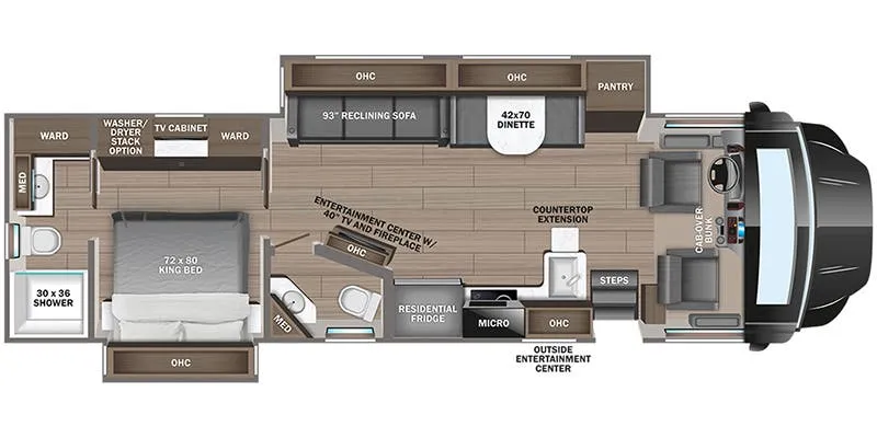 Entegra Coach Accolade XL 37K floor plan