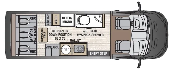 Coachmen Beyond 22C floor plan