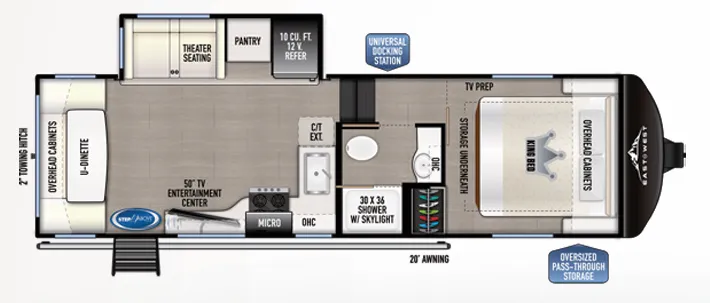 East to West Tandara 26RD floor plan