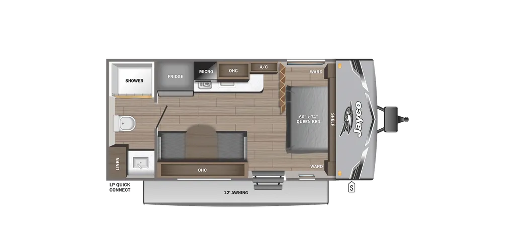 2026 Jayco Jay Flight SLX 175FQ floor plan