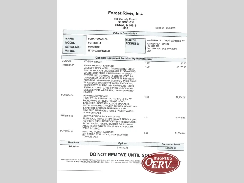 2027 Forest River Puma 337BH - Photo 3