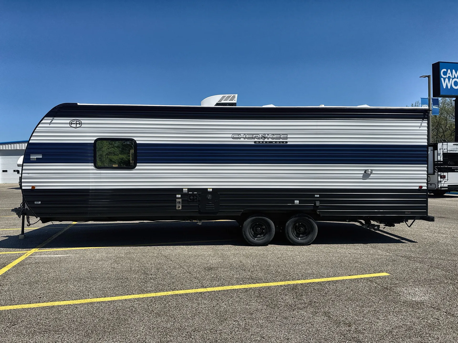 2026 Forest River Cherokee Grey Wolf 26LP — off campside
