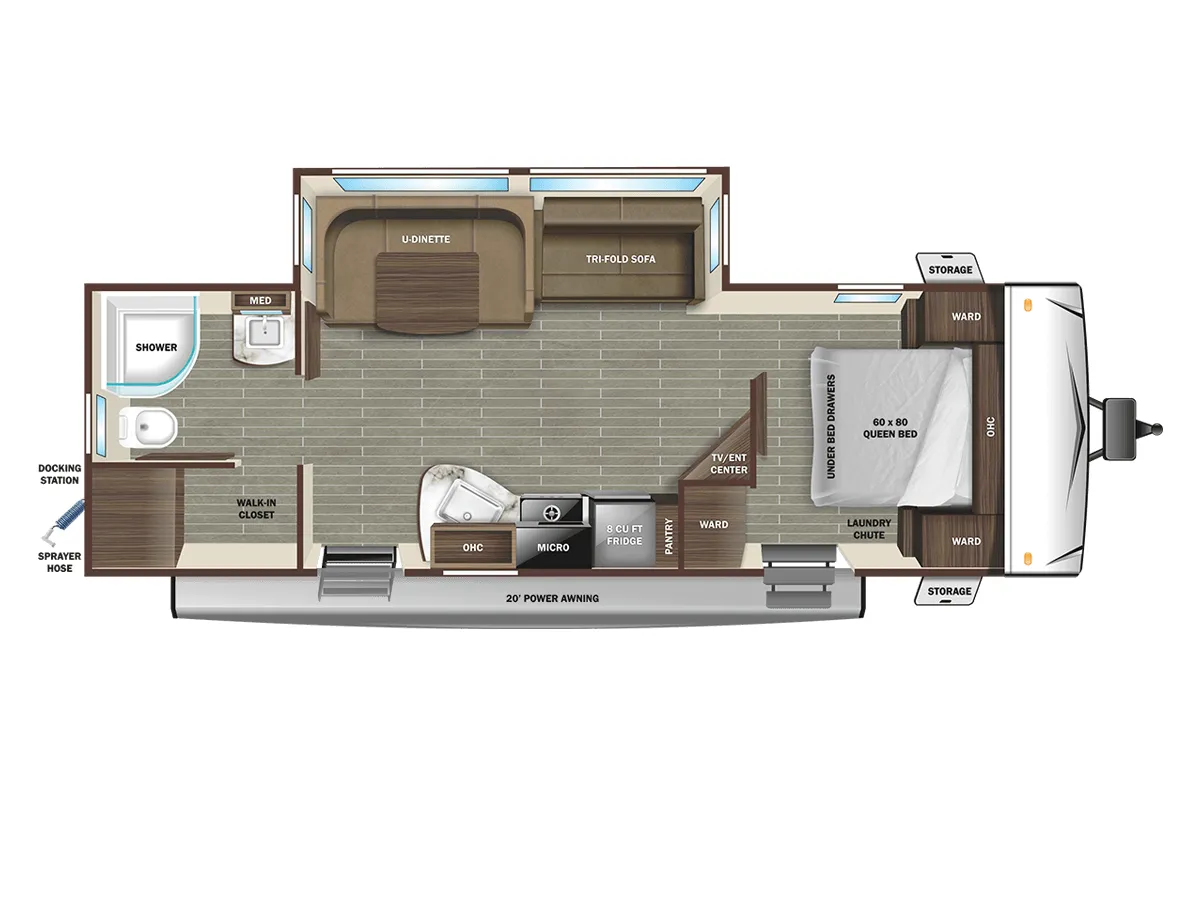Starcraft Super Lite 252RB floor plan