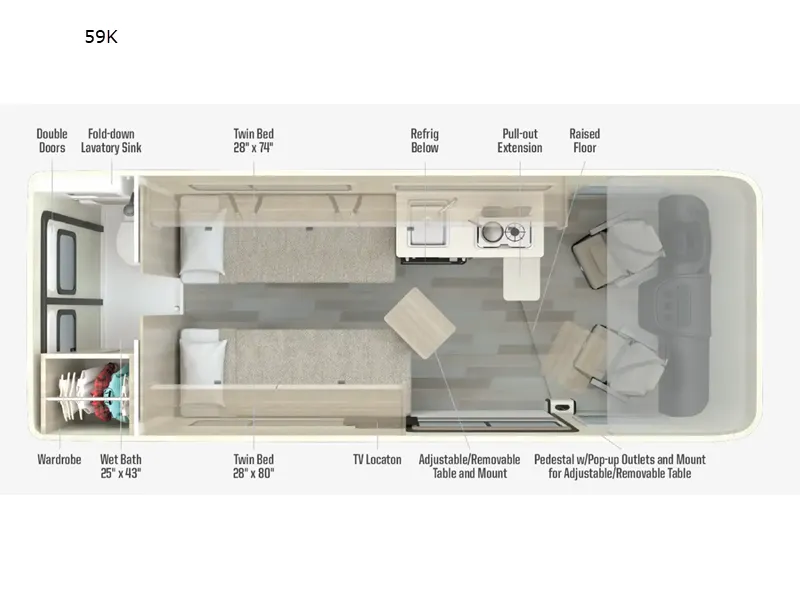 2026 Winnebago Travato 59K - Photo 3
