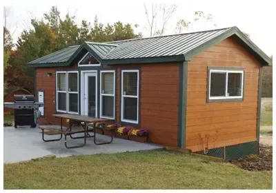 America's Park Cabins APC-PC-33SHPL exterior