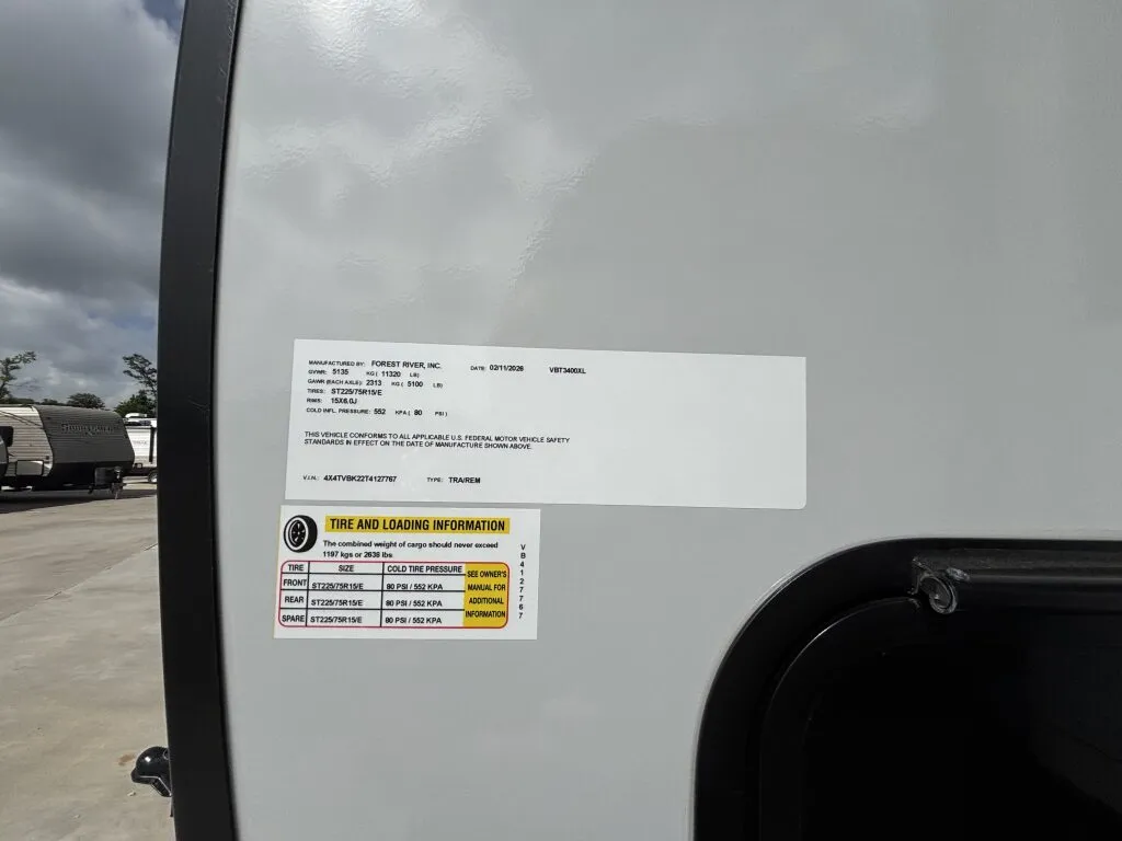 2026 Forest River Vibe 3400XL - Photo 3