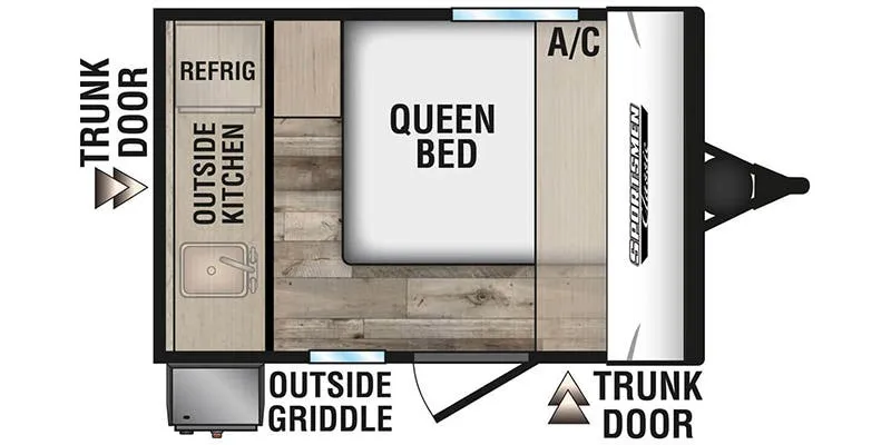 K-Z Sportsmen Classic 100RK floor plan