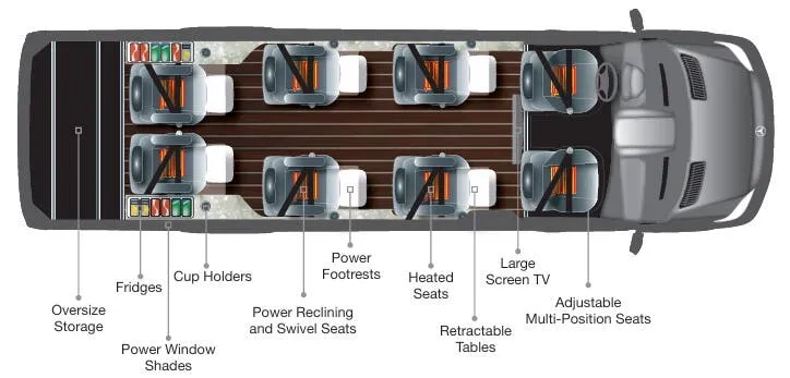 Airstream Autobahn BASE floor plan