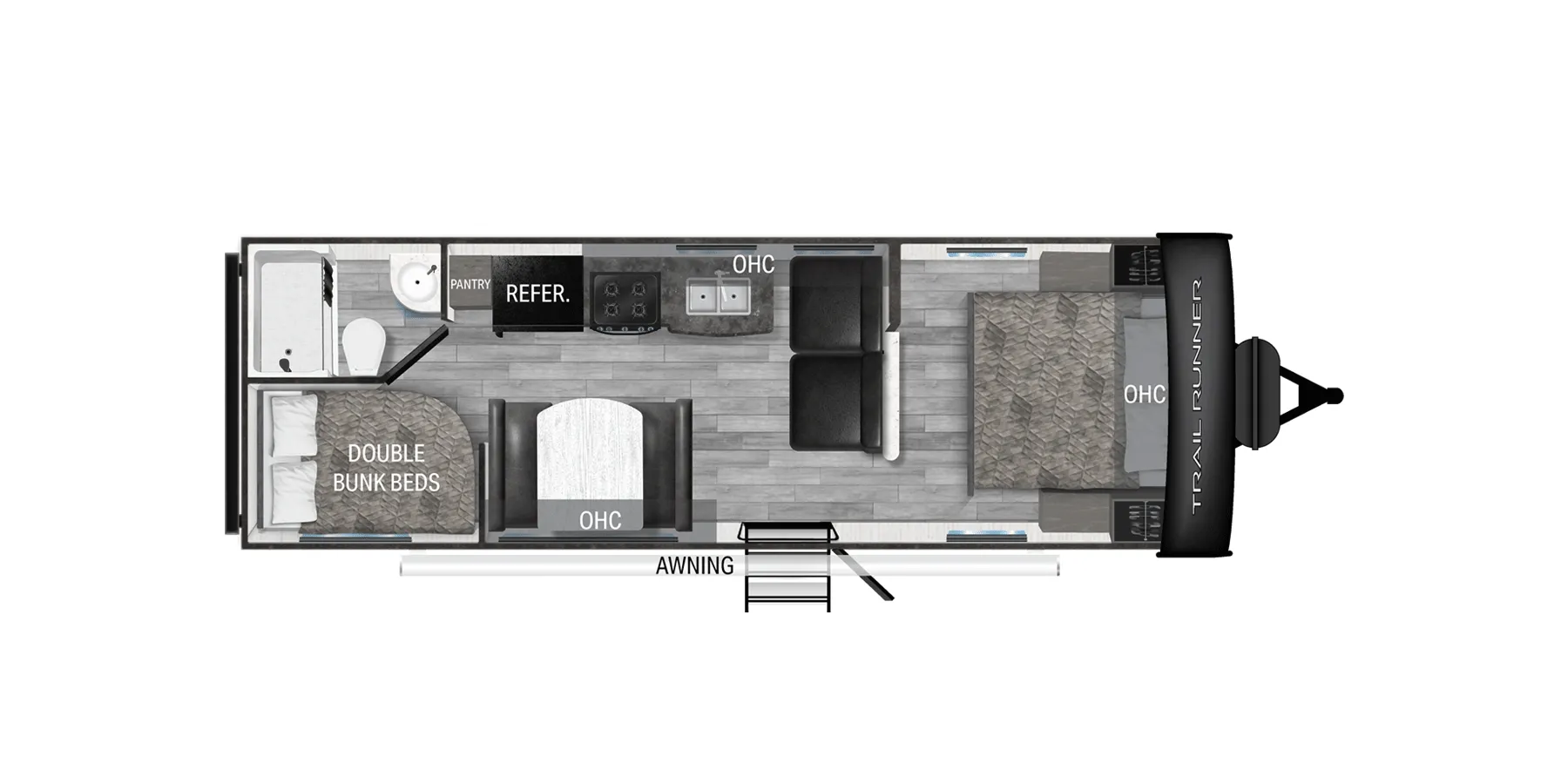 Heartland Trail Runner 251BH floor plan