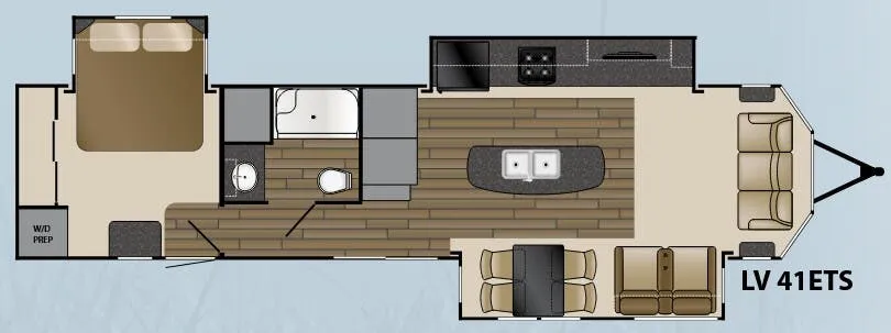 Breckenridge Lakeview 41 ETS floor plan