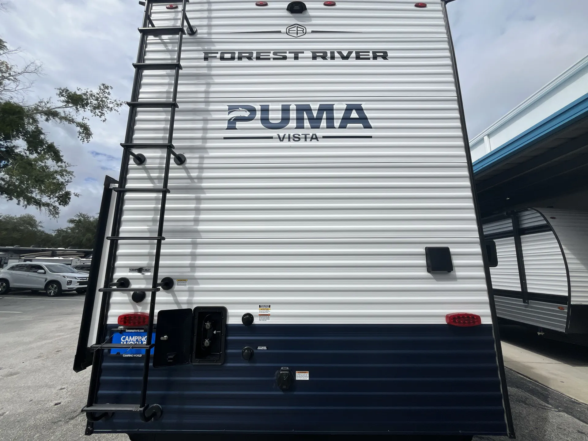 2027 Forest River Puma Vista 402LFT — backside