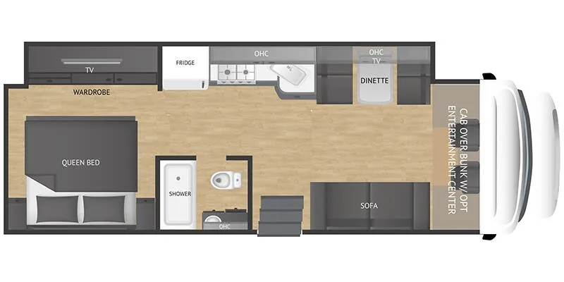 Nexus Rebel 30R floor plan