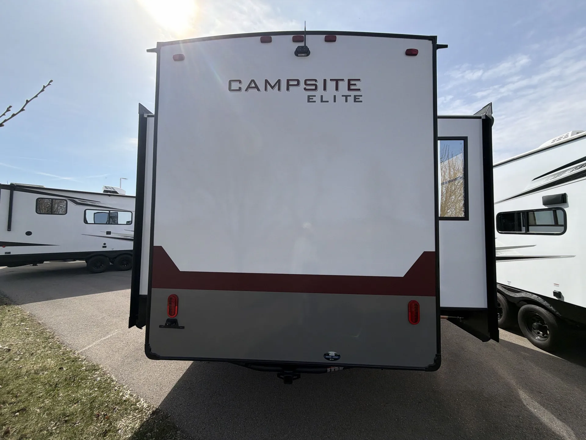 2026 Forest River Campsite Elite 36AK — backside