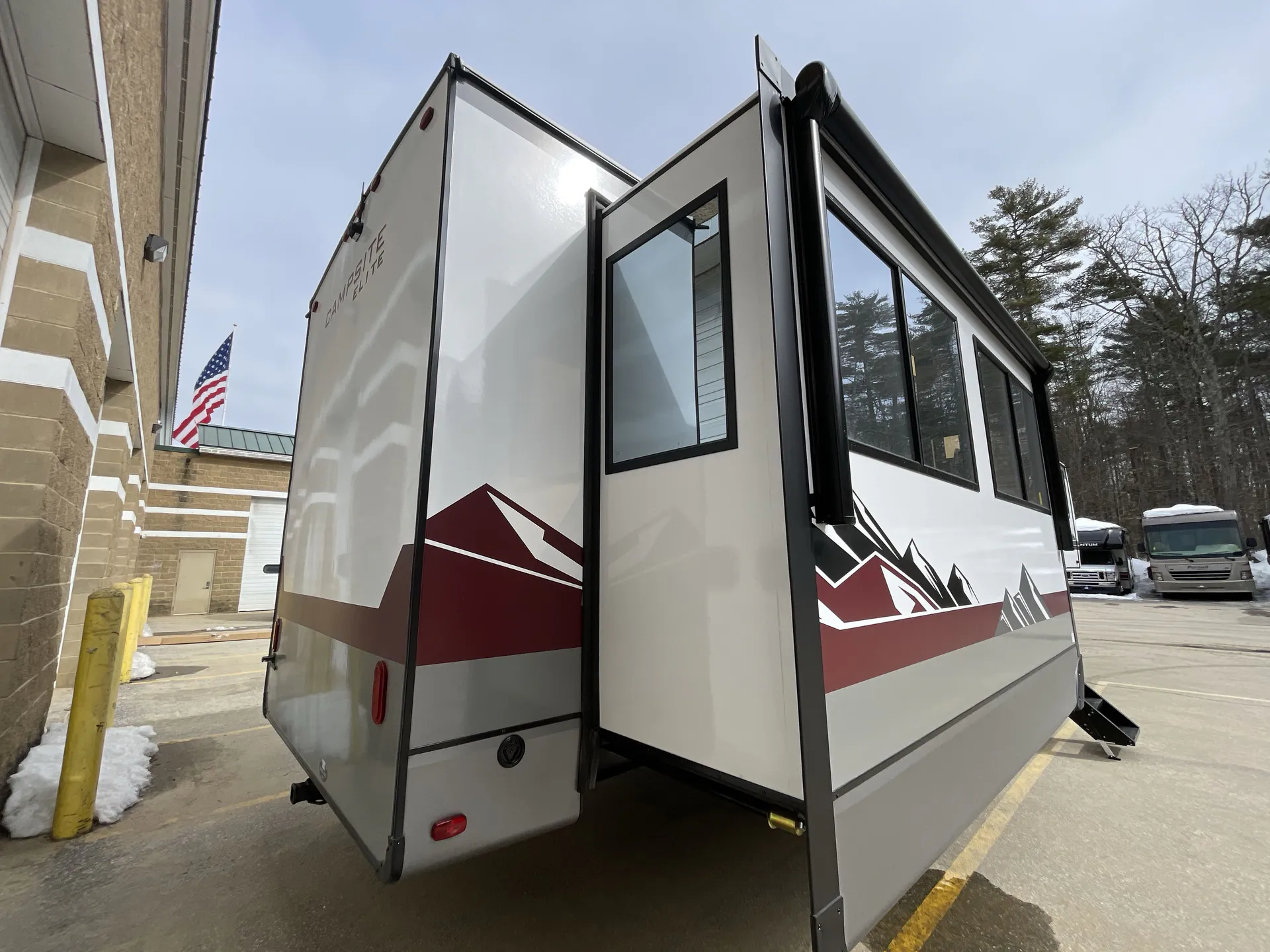 2026 Forest River Campsite Elite 36AK — backside