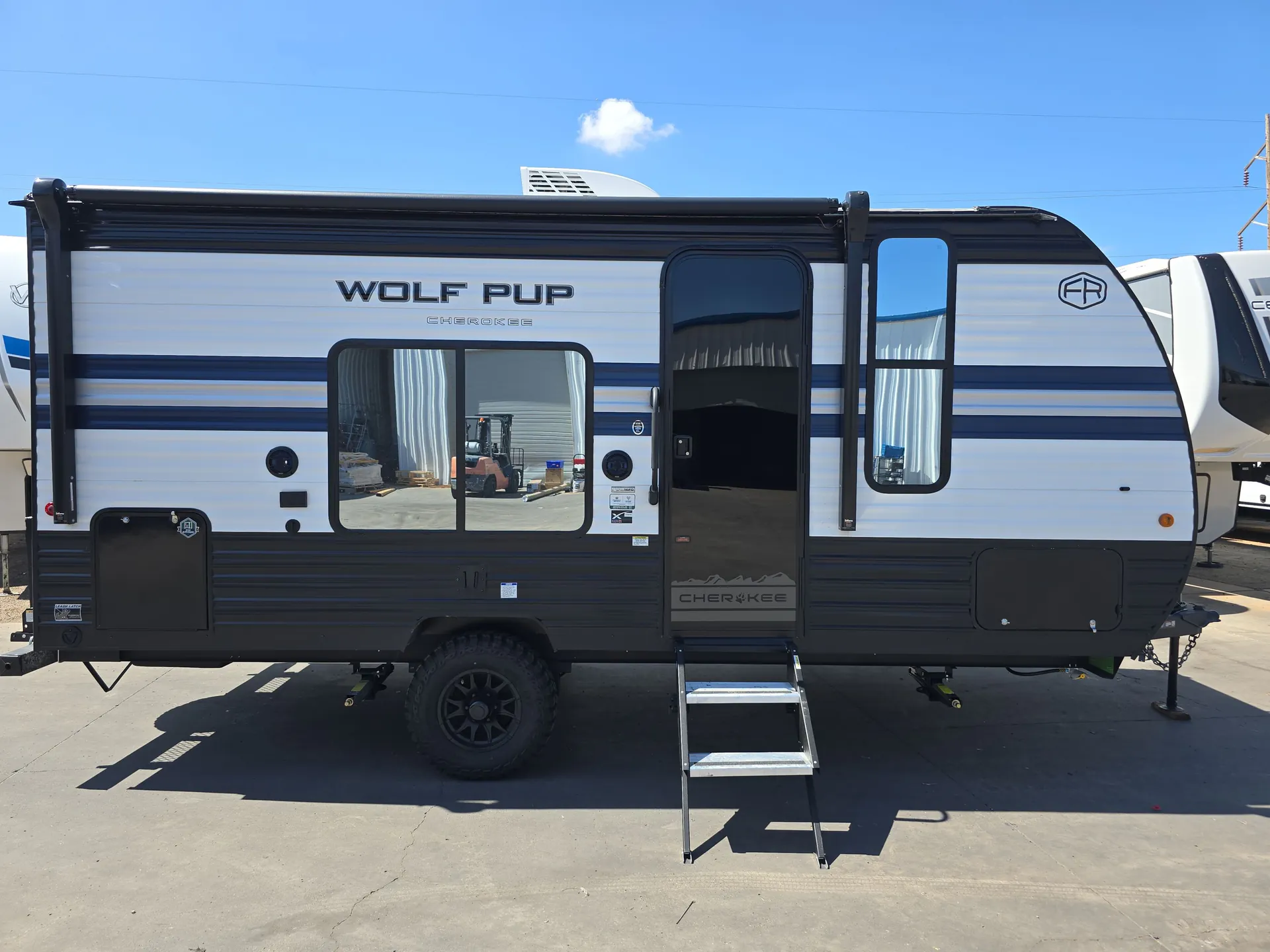 2027 Forest River Cherokee Wolf Pup 16FQW — campside
