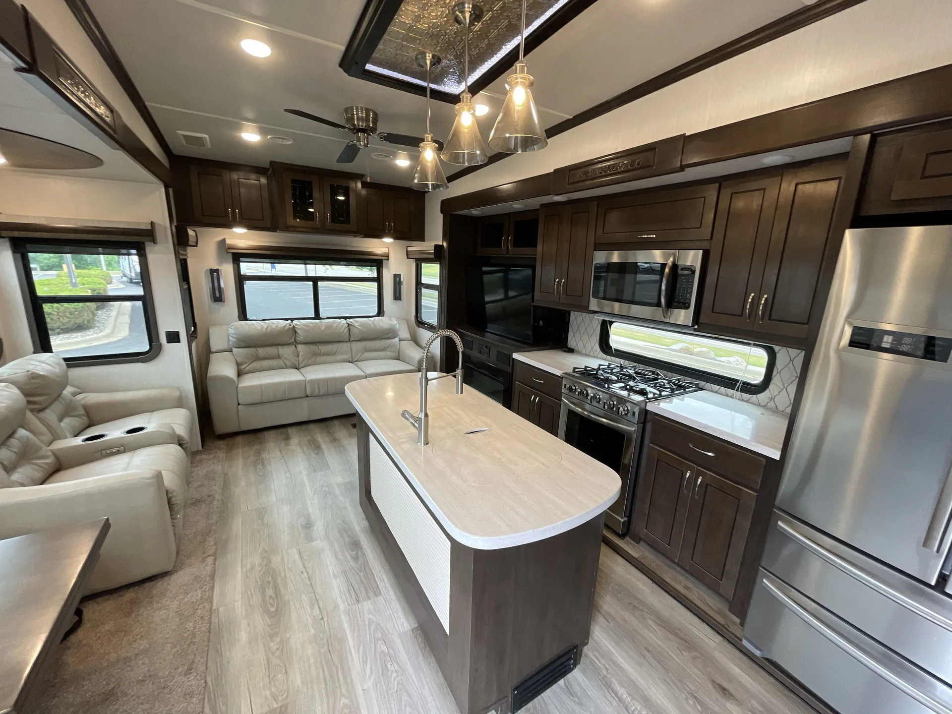 2021 Forest River Cedar Creek Hathaway Edition 34IK — living area main