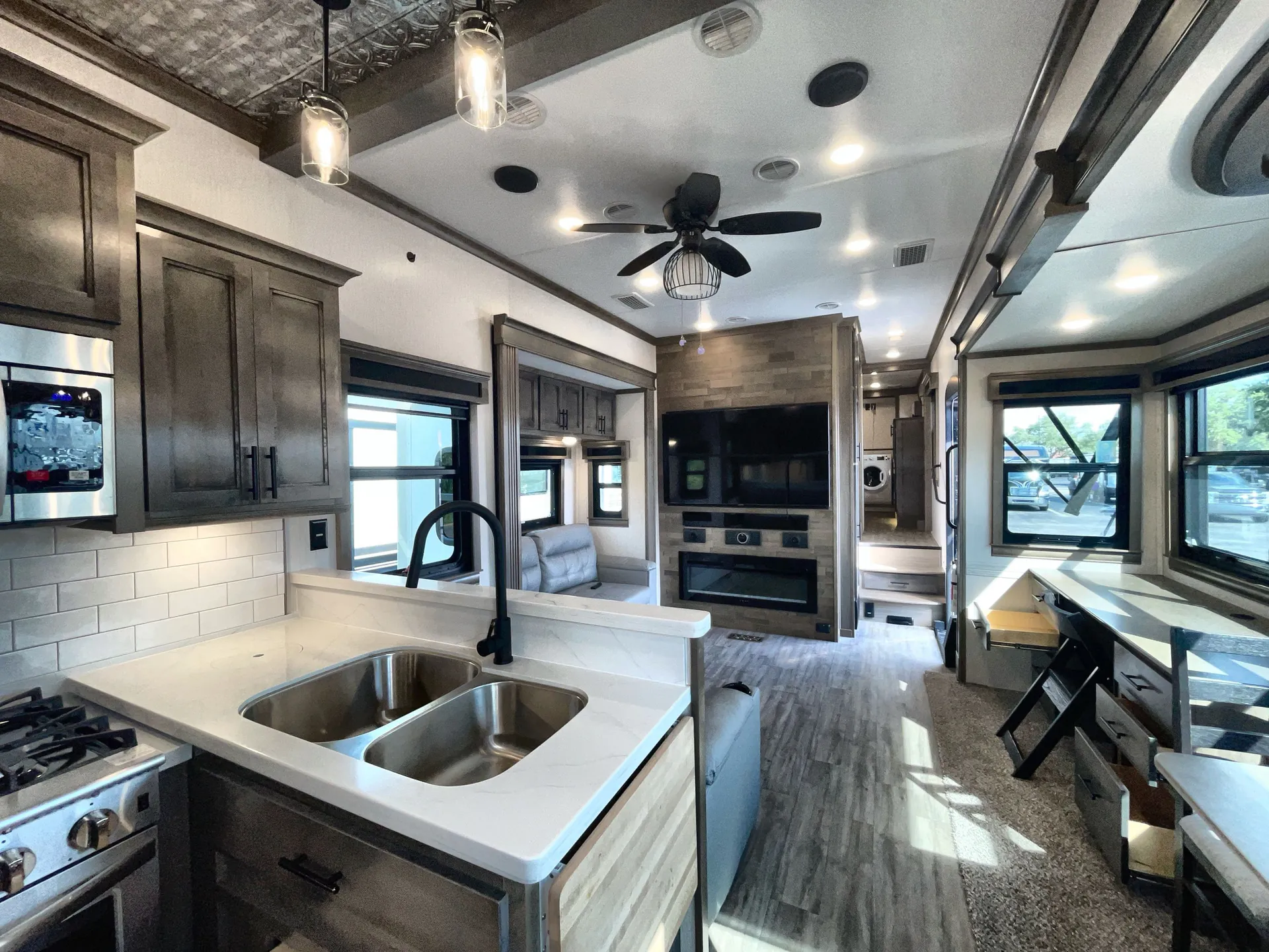 2022 Forest River Riverstone Reserve 3850RK — living area main