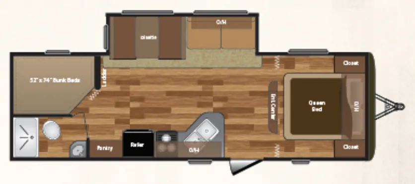 Keystone Hideout LHS 26LHSWE exterior