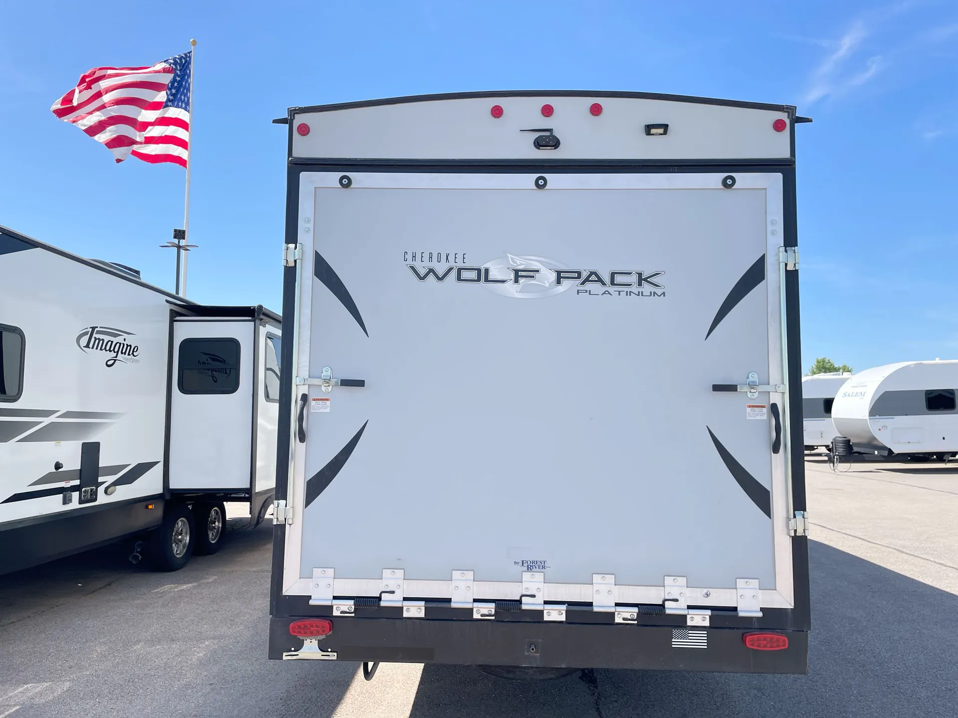 2022 Forest River Cherokee Wolf Pack 23PACK15 — backside