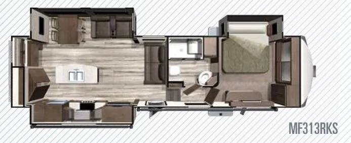 Highland Ridge Mesa Ridge MF313RKS exterior