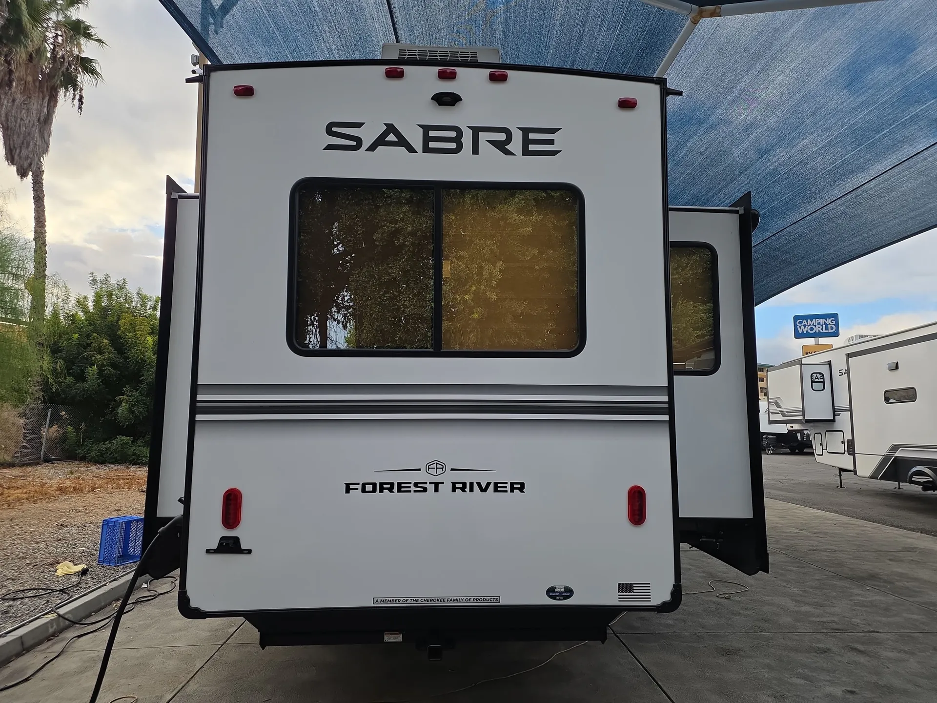 2027 Forest River Sabre 36EST — backside