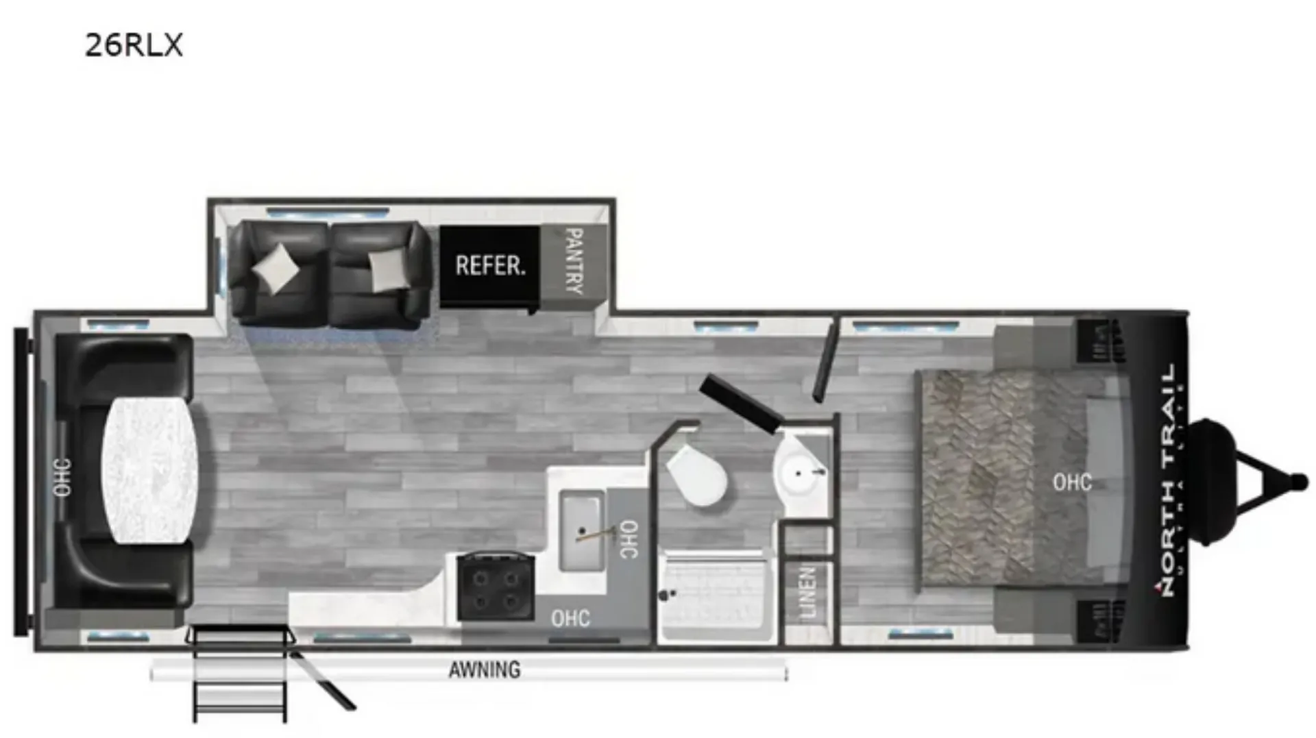2023 Heartland North Trail Ultra-Lite NT 26RLX - Photo 3