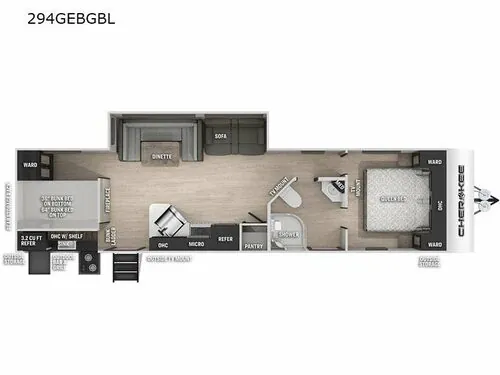 2022 Forest River Cherokee Black Label 294GEBGBL - Photo 3