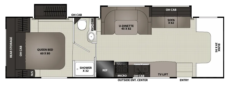 Coachmen Cross Trail XL 33XG floor plan