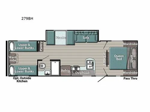 2021 Gulf Stream Ameri-Lite Ultra-Lite 279BH - Photo 2