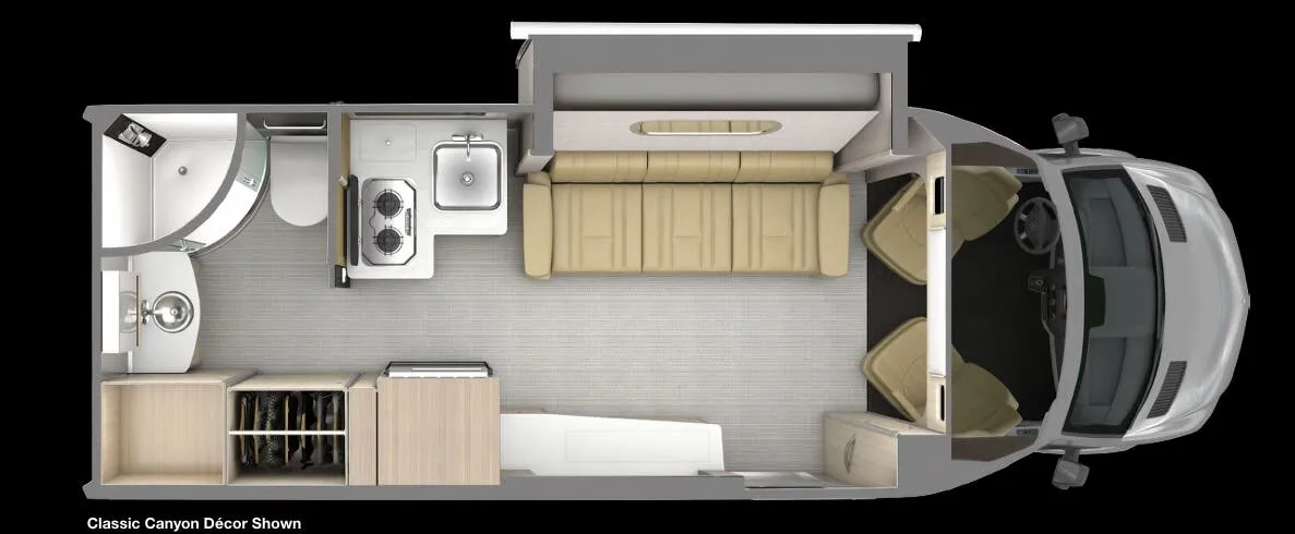 Airstream Atlas BASE floor plan